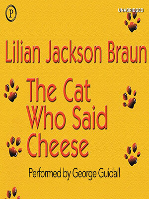 The Cat Who Said Cheese - Audiobook